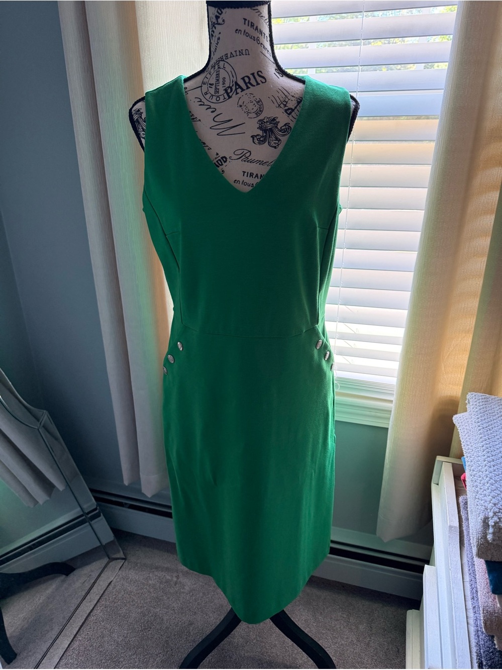 Talbots Green dress